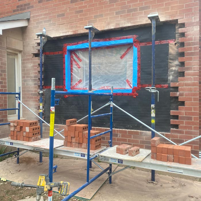 brick wall repair
